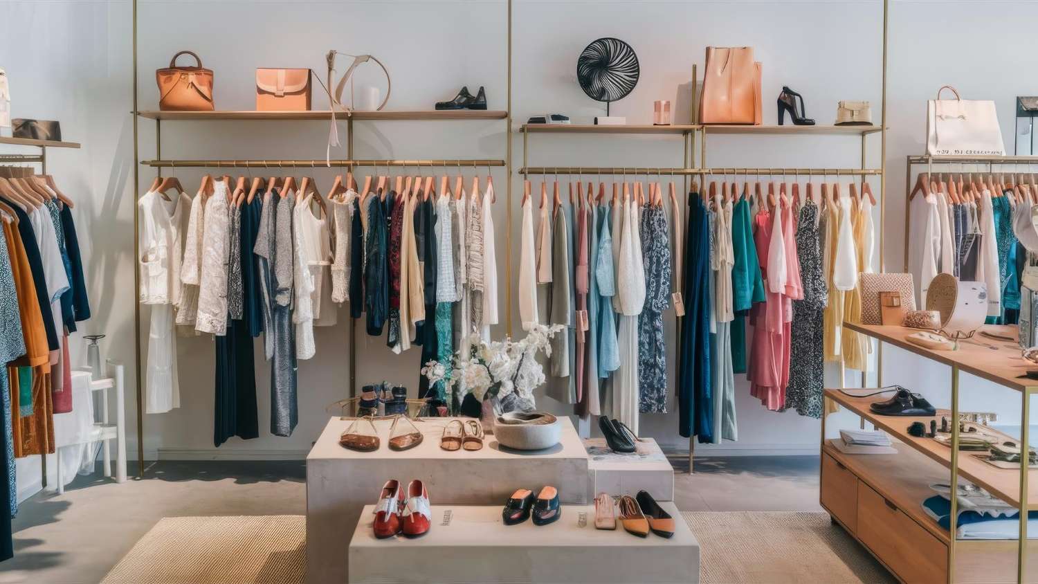 Puzzle Tienda de ropa