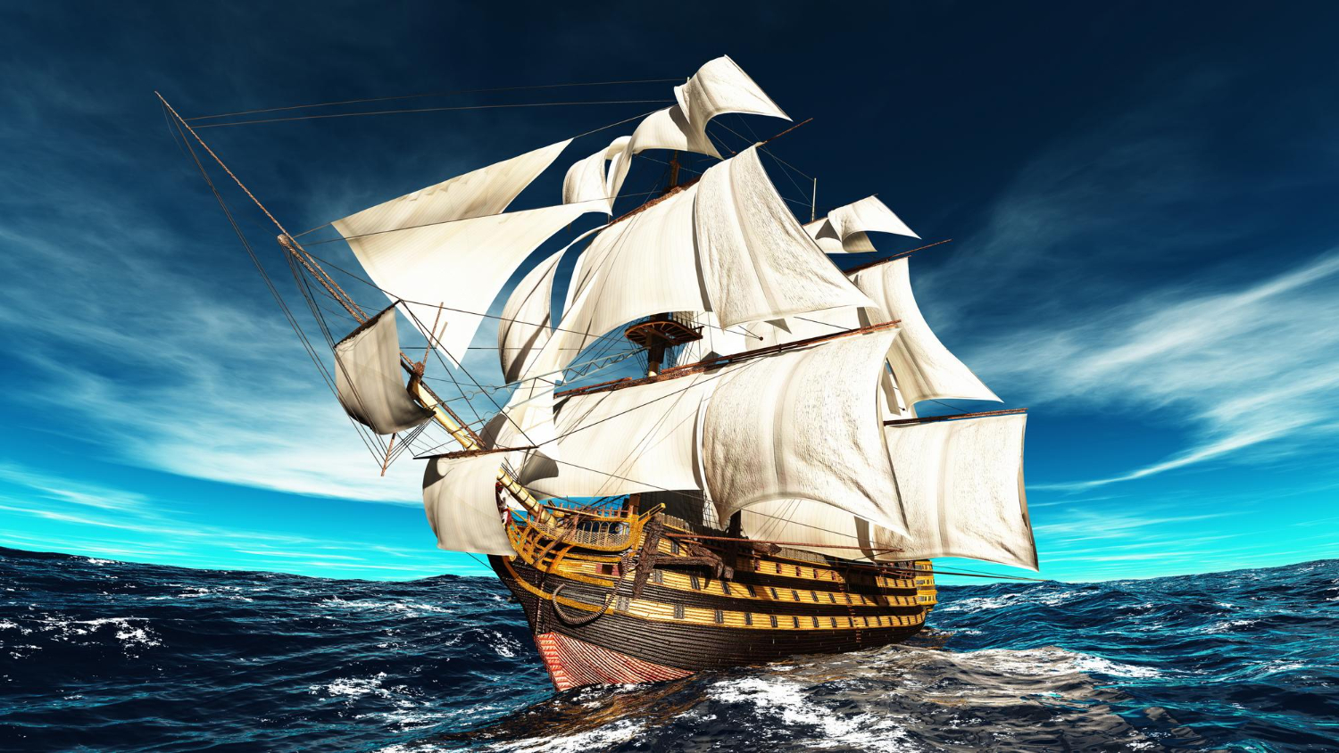 Puzzle Barco pirata