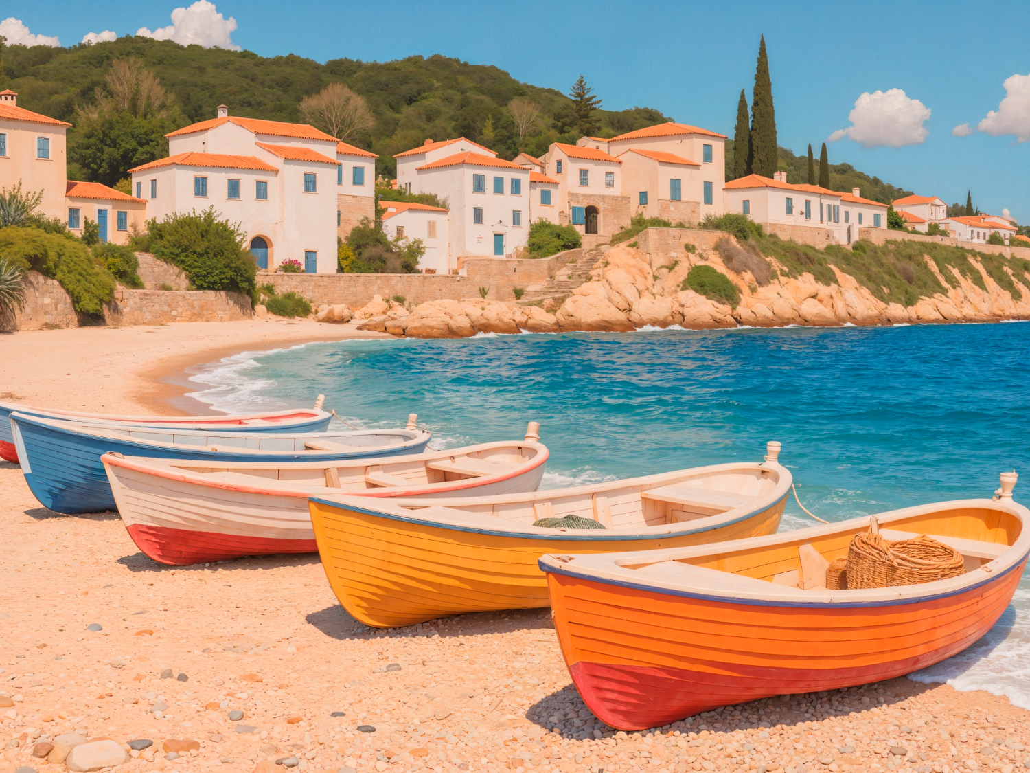 Puzzle Pueblo marinero