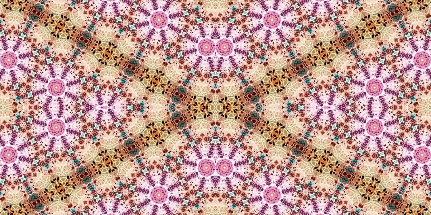 Puzzle Mosaico con texturas en diagonal