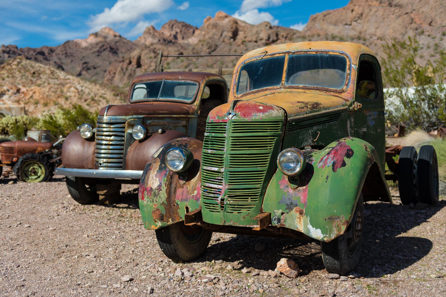 Puzzle Coches abandonados