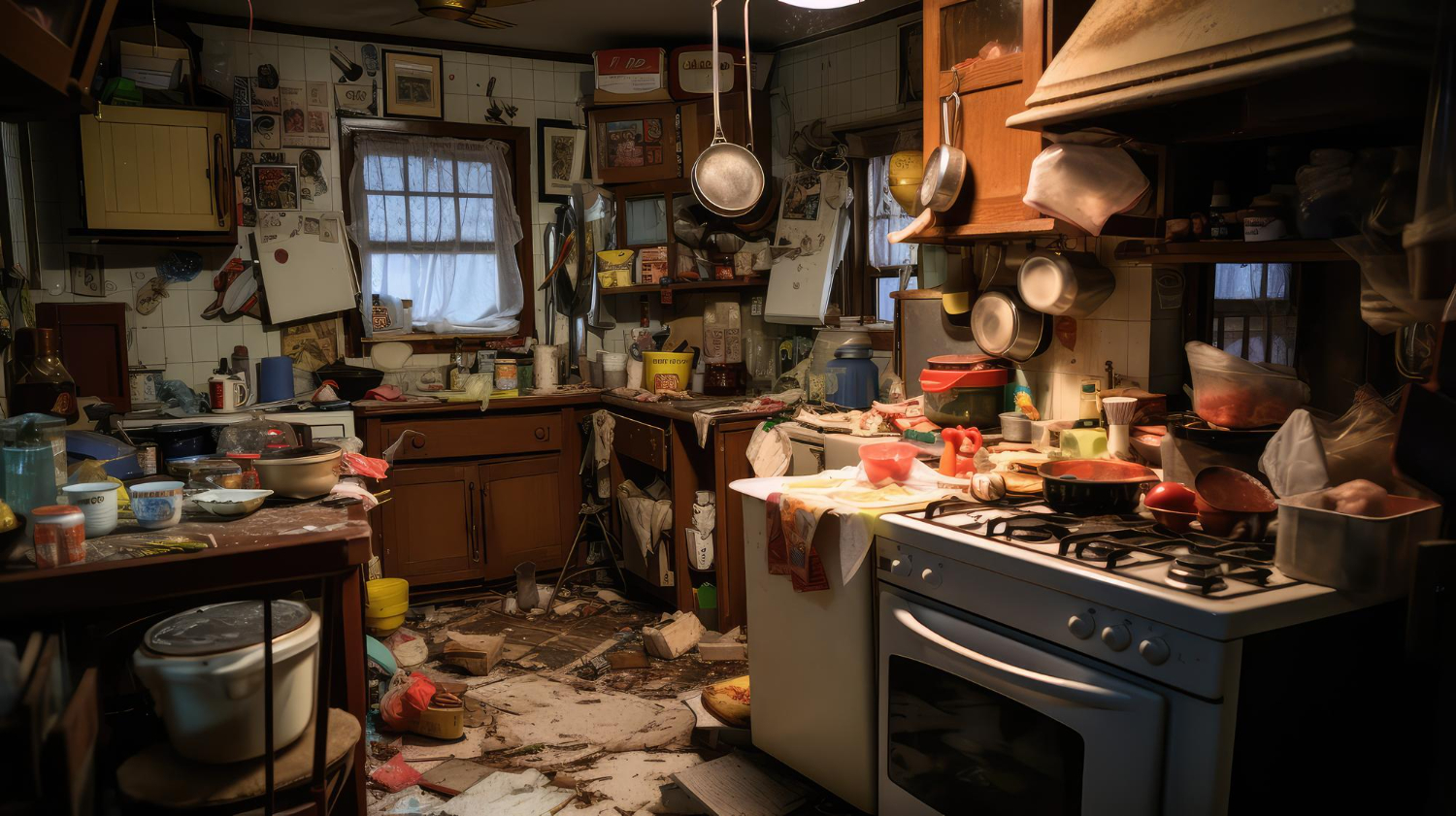 Puzzle Cocina desordenada