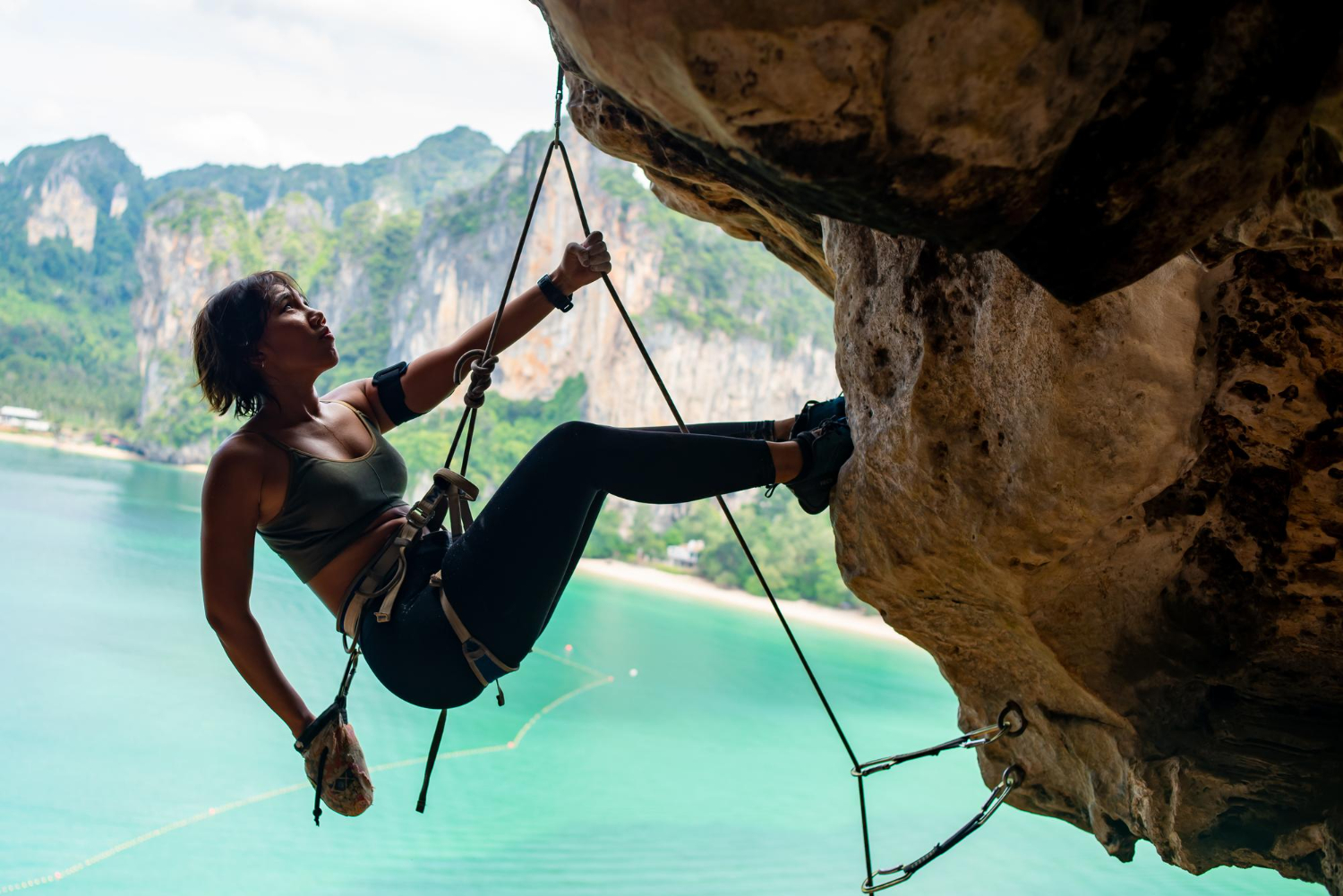 Puzzle Escalada junto al mar