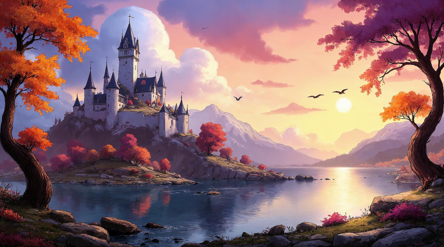 Puzzle Castillo de fantasía