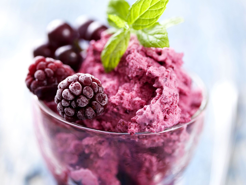 Puzzle Helado de moras