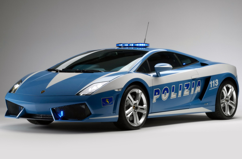 Puzzle Coche policía Lamborghini