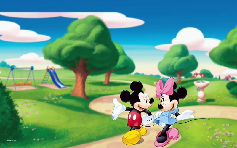 Puzzle Minnie y Mickey Mouse