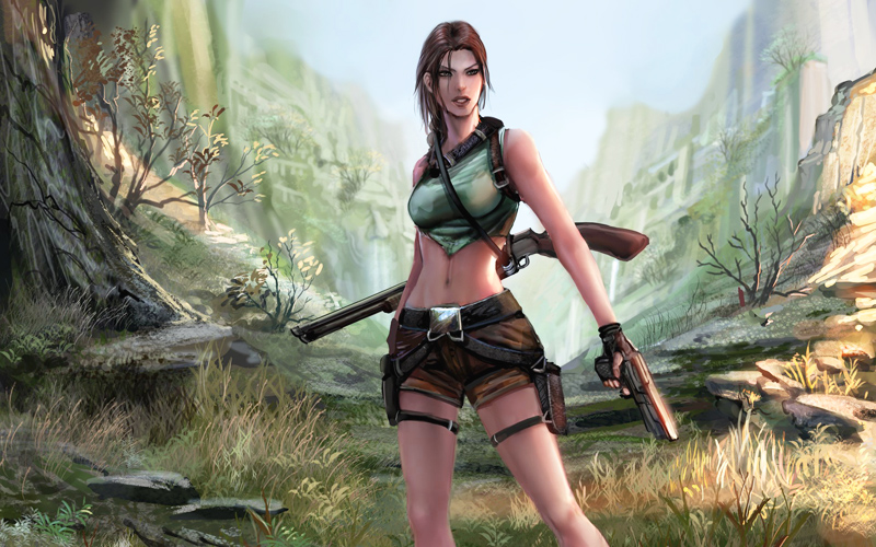 Puzzle Tomb Raider Lara Croft
