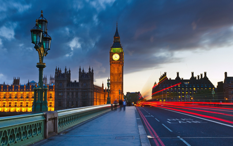 Puzzle Big Ben de noche