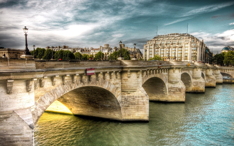 Puzzle Puente en París