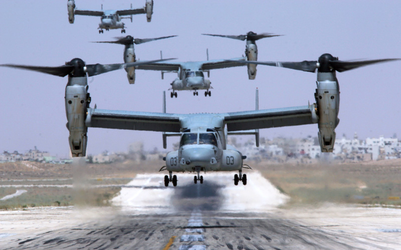 Puzzle Bell-Boeing V-22 Osprey