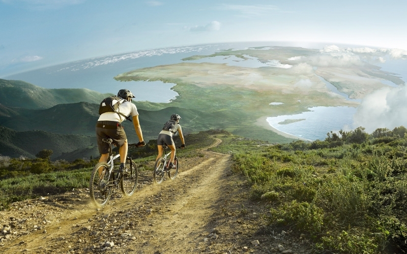 Puzzle Ciclistas todoterreno