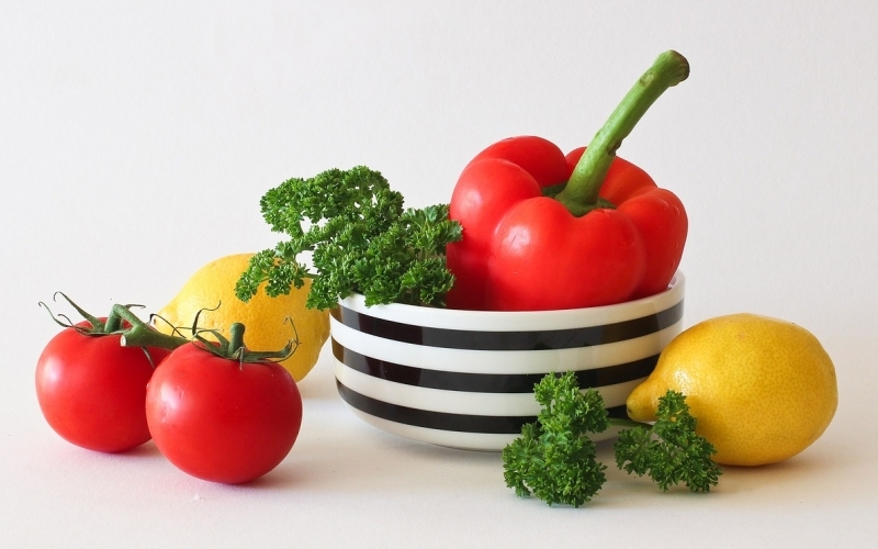 Puzzle Tomates y pimiento