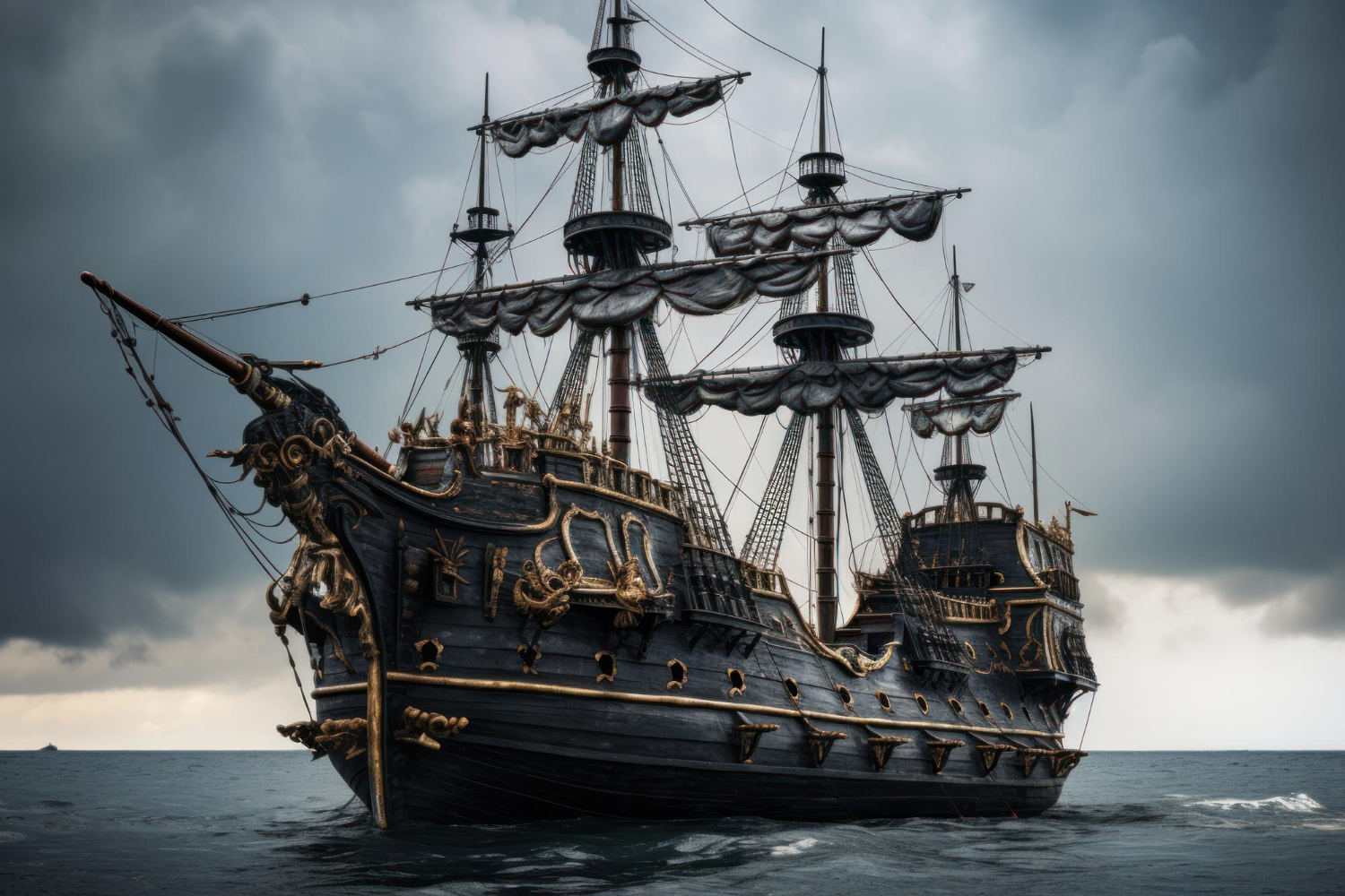Puzzle Barco pirata