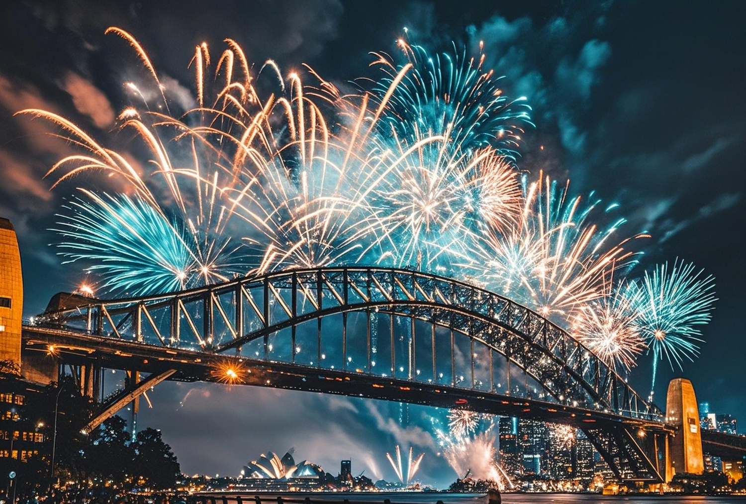 Puzzle Nuevo año en Sydney