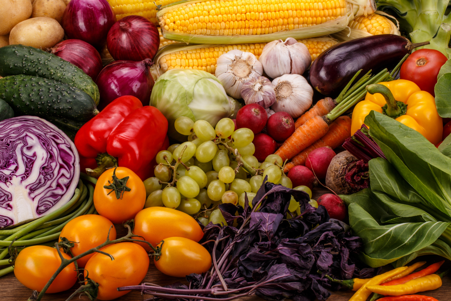 Puzzle Frutas y verduras