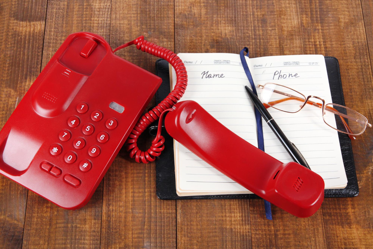 Puzzle Teléfono rojo