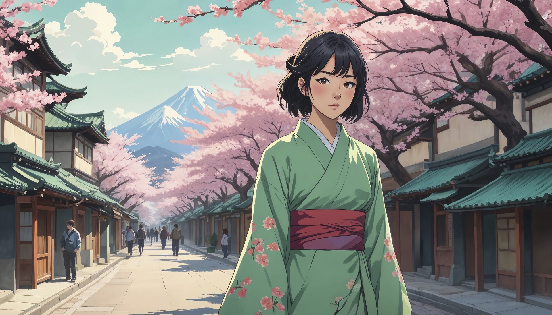 Puzzle Chica japonesa