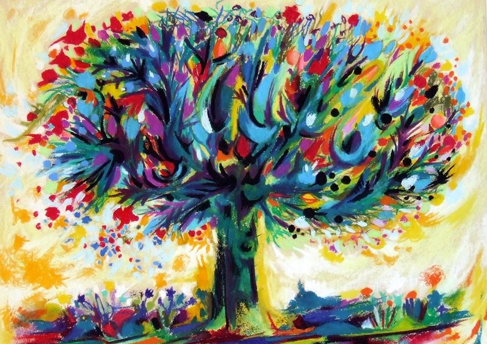 Puzzle Árbol de colores