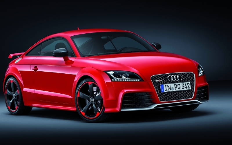 Puzzle Audi TT RS rojo