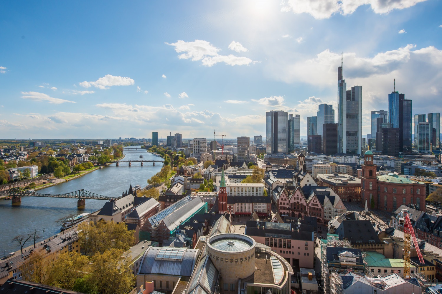 Puzzle Ciudad de Frankfurt