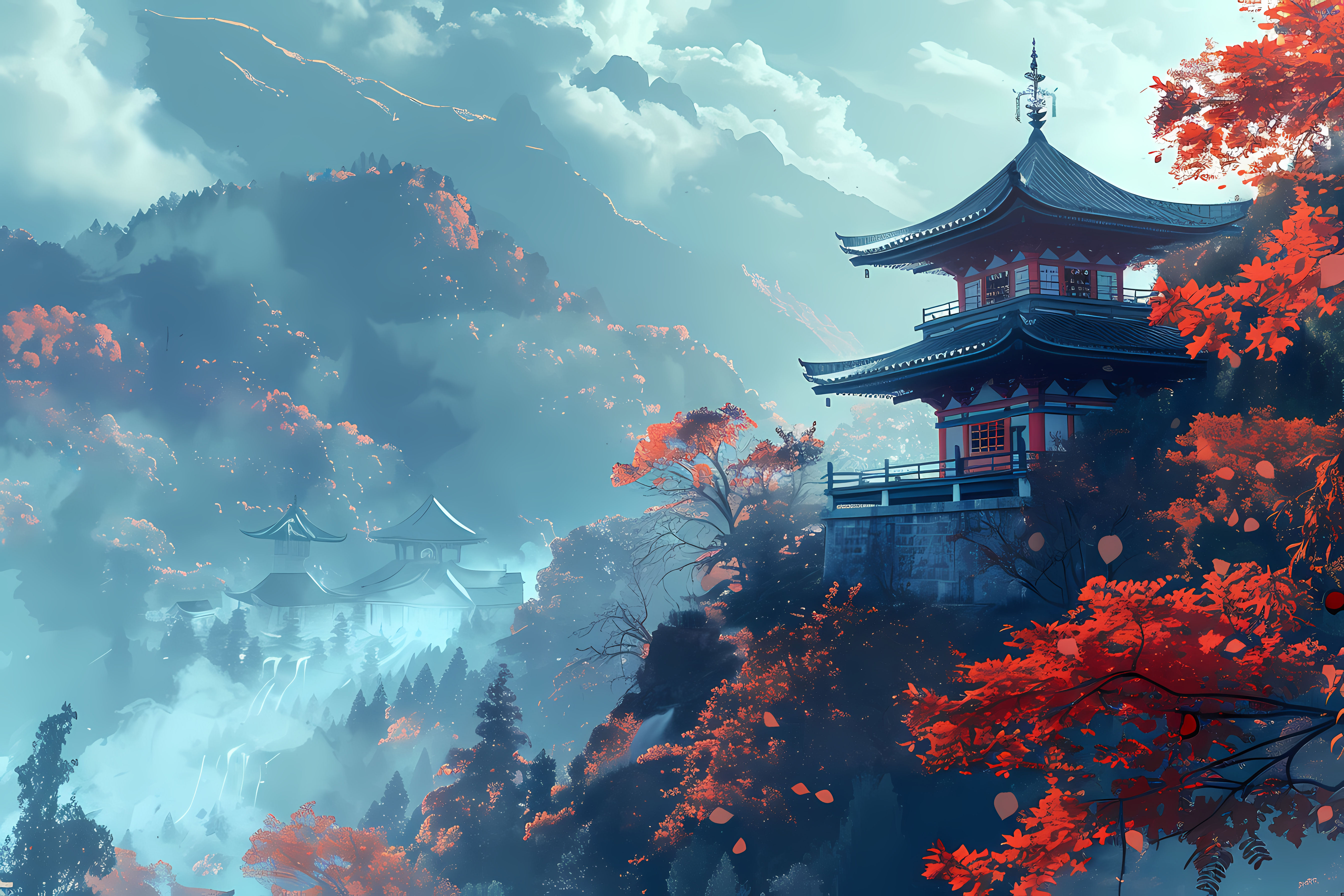 Puzzle Templo japonés