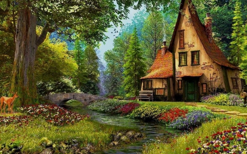 Puzzle La Casita del Bosque