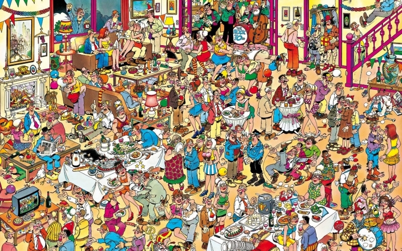 Puzzle Mega fiesta