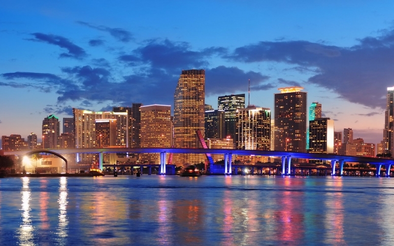 Puzzle Miami Skyline