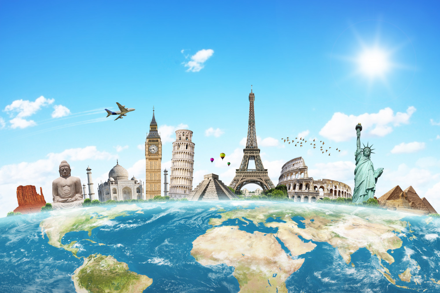 Puzzle Viaje por el mundo