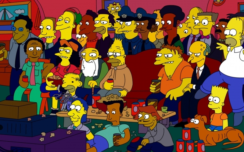 Puzzle Personales de Los Simpson