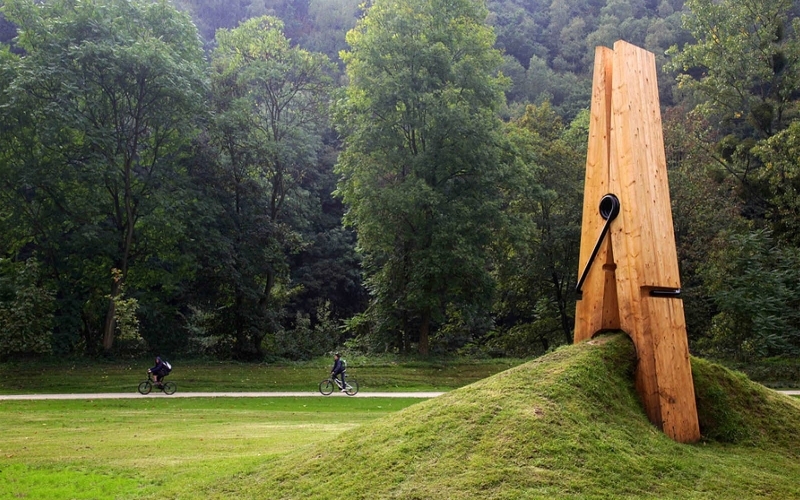 Puzzle Pinza en el bosque