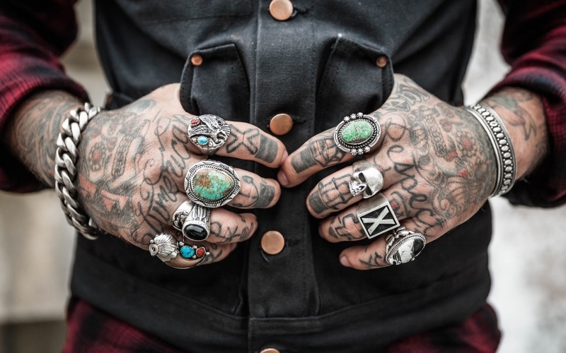 Puzzle Tatuajes en las manos