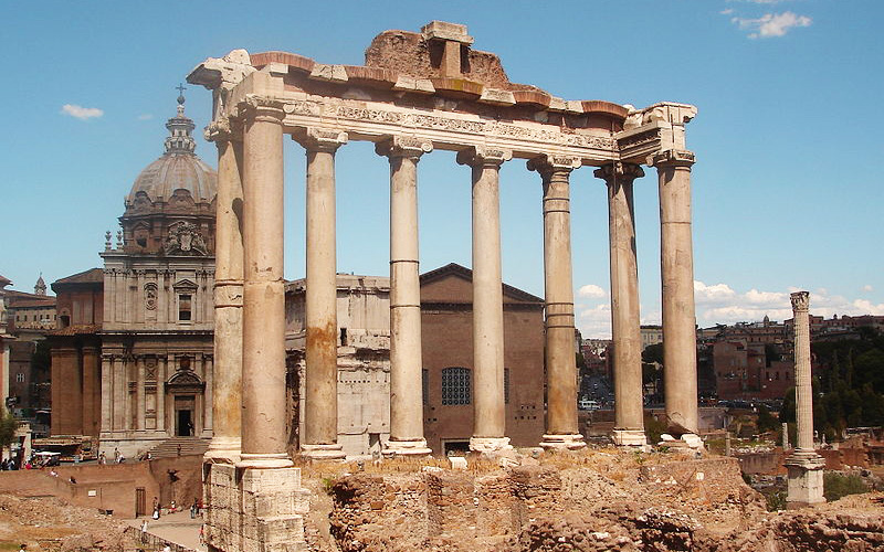 Puzzle Templo de Saturno Roma