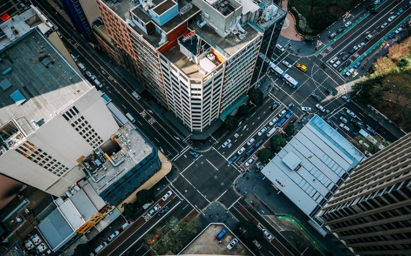 Puzzle Vista aerea ciudad